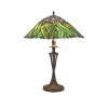 Lampe style Tiffany TROPICA 2xE27 D40 MYTIFFANY KT163743+PBLM11