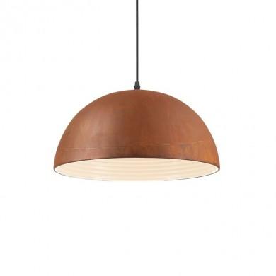 Suspension FOLK SP1 D40 Corten 60W max IDEAL LUX 174211