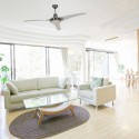 Ventilateur de Plafond Mirage 142cm Chrome Semi-transparent