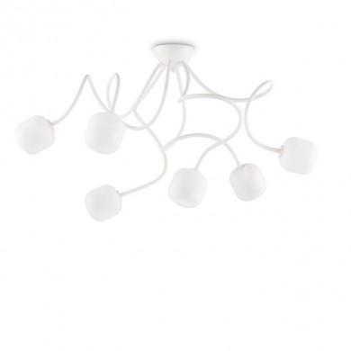 Plafonnier OCTOPUS PL6 Blanc 28W max IDEAL LUX 174921