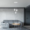 Suspension ICE Blanc LED G9 3x5 W NOVA LUCE 9160233