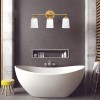 Applique Salle de Bain Hugeunot Lake 3x3,5W G9 LED Laiton FEISS FE-HUGOLAKE3BATH-BB