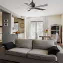 Ventilateur de plafond Irene-5 132cm Bronze Bois vieilli