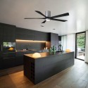 Ventilateur Plafonnier avec lampe Irene 152cm Chromé Noir