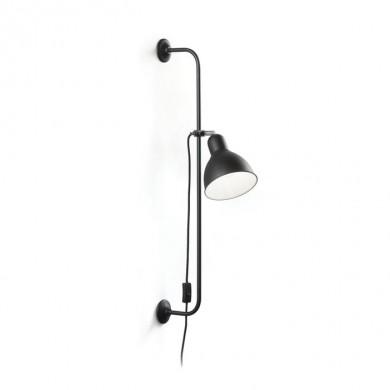 Applique Murale Design SHOWER AP1 Noir 60W max IDEAL LUX 179643