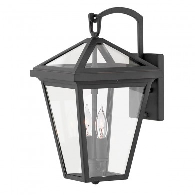 Applique Extérieur Alford Place 2x40W E14 Noir H372mm ELSTEAD LIGHTING QN-ALFORD-PLACE2-S-MB