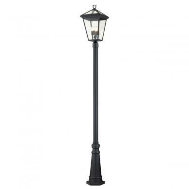 Lampadaire extérieur Alford Place 4x40W E14 Noir ELSTEAD LIGHTING QN-ALFORD-PLACE5-L-MB