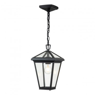 Suspension extérieur Alford Place 1x60W E27 Noir ELSTEAD LIGHTING QN-ALFORD-PLACE8-S-MB