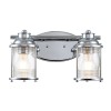 Applique Ashland Bay 2x60W E27 Chrome Poli ELSTEAD LIGHTING QN-ASHLANDBAY2-PC-BATH