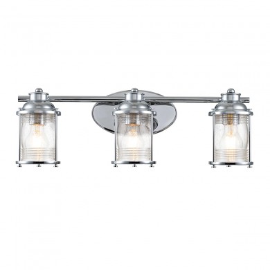 Applique Ashland Bay 3x60W E27 Chrome Poli ELSTEAD LIGHTING QN-ASHLANDBAY3-PC-BATH