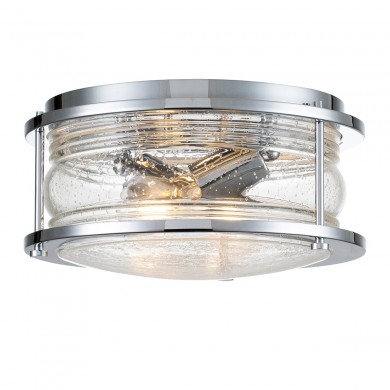 Plafonnier Ashland Bay 2x60W E27 Chrome Poli ELSTEAD LIGHTING QN-ASHLANDBAY-F-PC-BATH