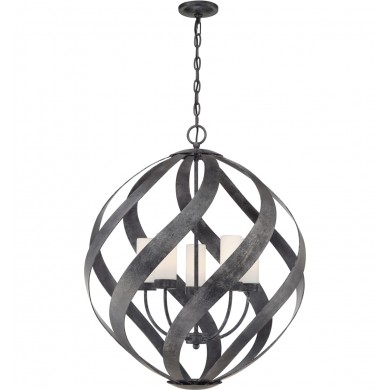 Suspension extérieur Blacksmith 5x40W E14 Noir ancien ELSTEAD LIGHTING QN-BLACKSMITH-5P-OBK