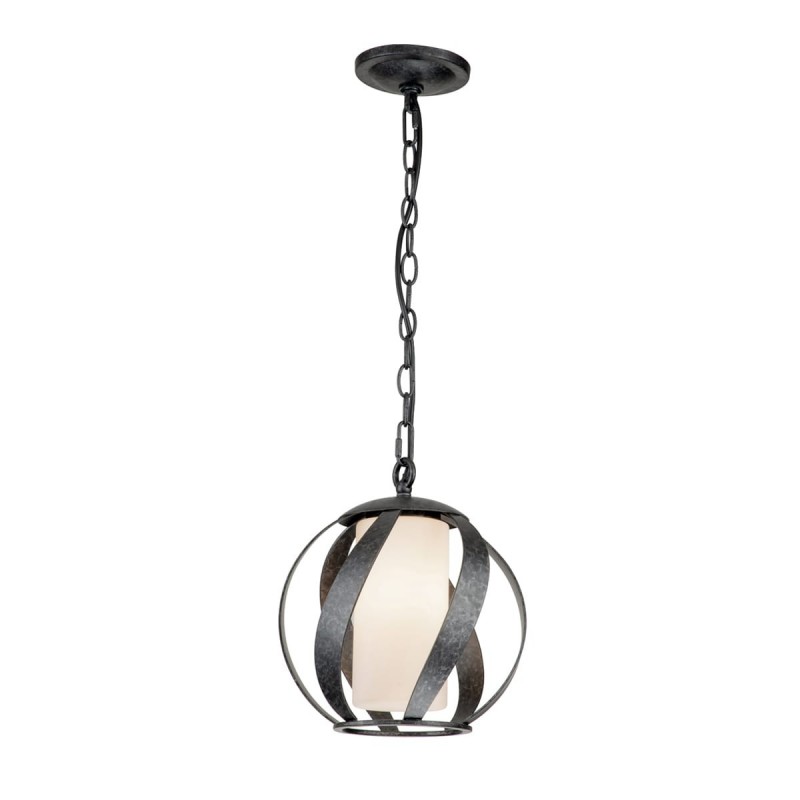 Suspension extérieur Blacksmith 1x60W E27 Noir ancien ELSTEAD LIGHTING QN-BLACKSMITH-P-OBK