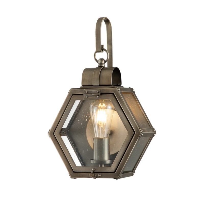 Applique Extérieur Heath 1x60W E27 Bronze bruni H418mm ELSTEAD LIGHTING QN-HEATH-S-BU