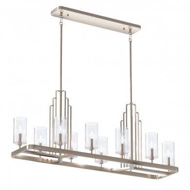 Lustre Kimrose 10x40W E14 Nickel poli ELSTEAD LIGHTING QN-KIMROSE10-PN