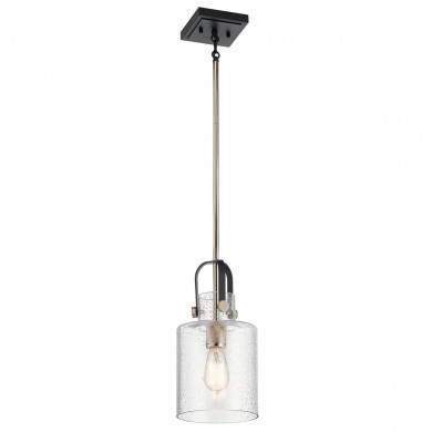 Suspension Kitner 1x60W E27 Nickel poli ELSTEAD LIGHTING QN-KITNER-P-PN