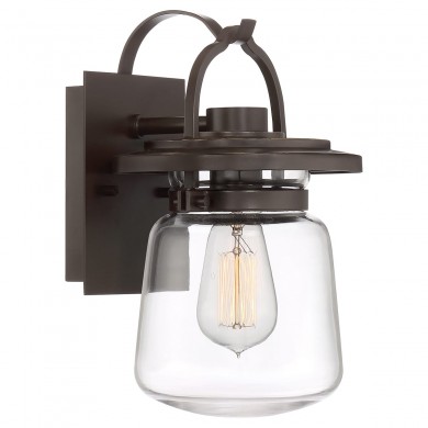 Applique Extérieur Lasalle 1x60W E27 Bronze Moderne H296mm ELSTEAD LIGHTING QN-LASALLE-S-WT