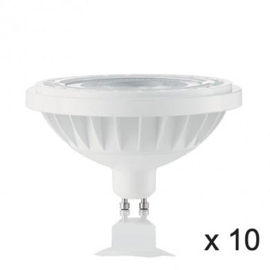 Ampoule (x10) 12W GU10 Blanc D11,1 183794 IDEAL LUX 183794