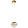 Suspension Moonlit 1x20.9W LED intégrée Champagne ELSTEAD LIGHTING QN-MOONLIT-P-CG