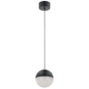 Suspension Moonlit 1x20.9W LED intégrée Noir mat ELSTEAD LIGHTING QN-MOONLIT-P-MBK