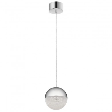 Suspension Moonlit 1x20.9W LED intégrée Chrome Poli ELSTEAD LIGHTING QN-MOONLIT-P-PC