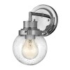 Applique Poppy 1x60W E27 Chrome Poli ELSTEAD LIGHTING QN-POPPY1-PC-BATH