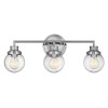 Applique Poppy 3x60W E27 Chrome Poli ELSTEAD LIGHTING QN-POPPY3-PC-BATH