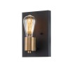 Applique Silas 1x60W E27 Zinc ancien Laiton ancien ELSTEAD LIGHTING QN-SILAS1-DZ