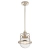 Suspension Triocent 1x60W E27 Nickel Poli ELSTEAD LIGHTING QN-TRIOCENT-P-PN