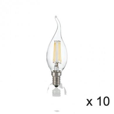 Ampoule (x10) 4W E14 Transparent D3,5 188911 IDEAL LUX 188911