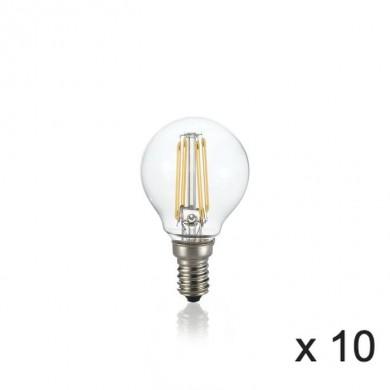 Ampoule (x10) 4W E14 Transparent D4,5 188935 IDEAL LUX 188935