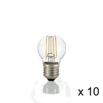 Ampoule (x10) 4W E27 Transparent D4,5 188942 IDEAL LUX 188942