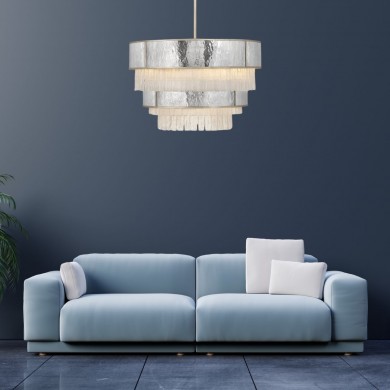 Suspension Reverie 12x40W E14 Champagne ELSTEAD LIGHTING QN-REVERIE-12P-CPG