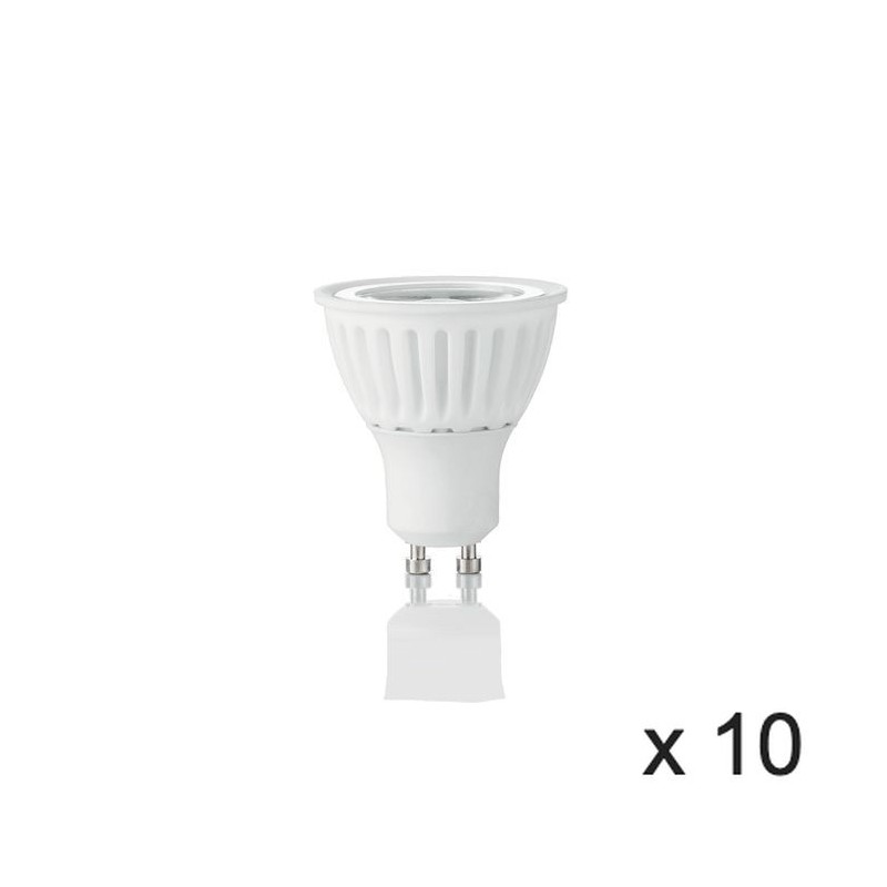 Ampoule (x10) 8W GU10 Blanc D5 IDEAL LUX 189062
