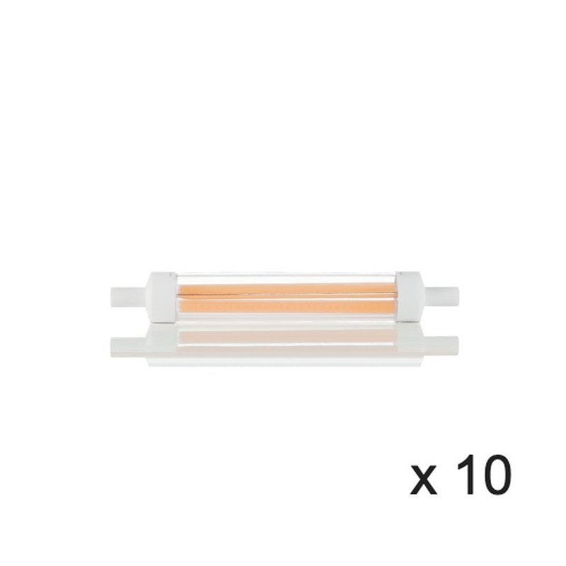 Ampoule (x10) 10W R7S Transparent D1,5 189093 IDEAL LUX 189093