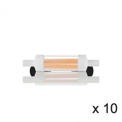 Ampoule (x10) 6W R7S Transparent D1,7 IDEAL LUX 189109