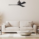 Ventilateur de Plafond Moderne Irene 132cm Bronze Noir