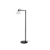 Lampadaire TATAWIN 1x15W E27 Noir Satiné Opale FARO 20336-119