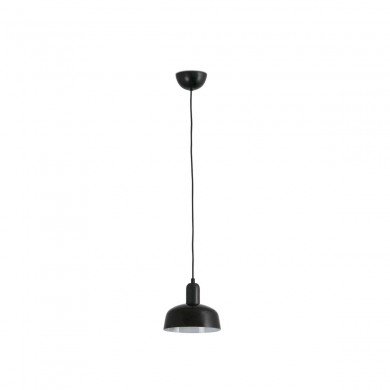 Suspension TATAWIN S 1x15W E27 G45 Noir Satiné Noir Brillant FARO 20339-117