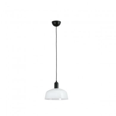 Suspension TATAWIN M 1x15W E27 Noir Satiné Opale FARO 20339-119