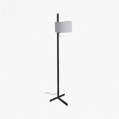 Lampadaire STAND UP 1x15W E27 Noir Mat Gris FARO 57211-03