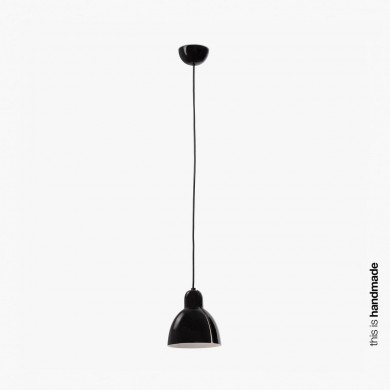 Suspension VENICE 1x15W E27 Noir Brillant FARO 64256