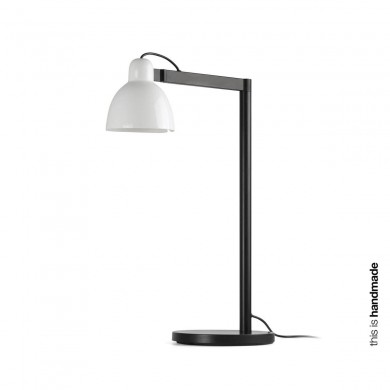 Lampe VENICE 1x15W E27 Noir Satiné Blanc FARO 64276-111