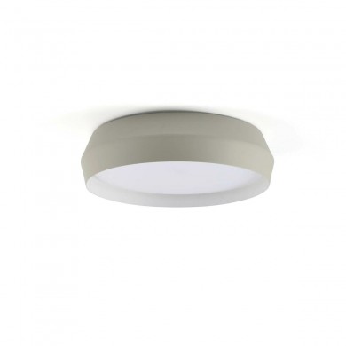 Applique plafonnier SHOKU 350 24W LED Gris Clair FARO 64280