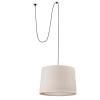 Suspension SAMBA 1x15W E27 Beige FARO 68604-44