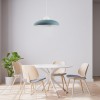Suspension VICTORIA Bleu & Blanc LED E27 1x12 W L40 NOVA LUCE 9104261