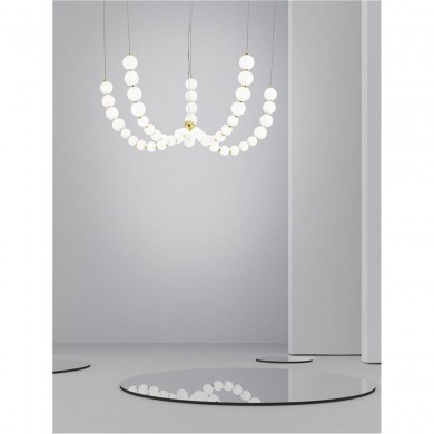 Suspension PERLA 130W LED Or NOVA LUCE 9695203