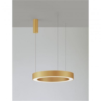 Suspension MORBIDO 50W LED Laiton Doré NOVA LUCE 9345640