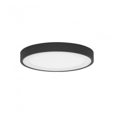 Plafonnier NODI 30W LED Noir Sable NOVA LUCE 9081220