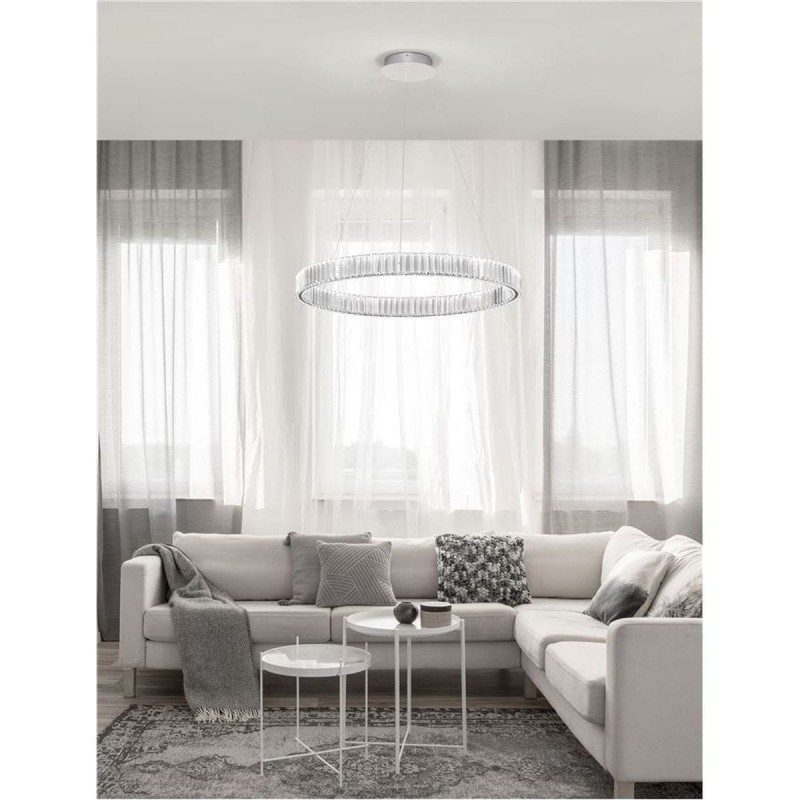 Suspension AURELIA 47W LED Chrome NOVA LUCE 9333067